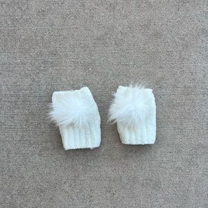 Fluffy, Fingerless Gloves